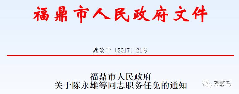 霞浦县人民政府办公室人事任命，推动县域发展新篇章，构建高效政府